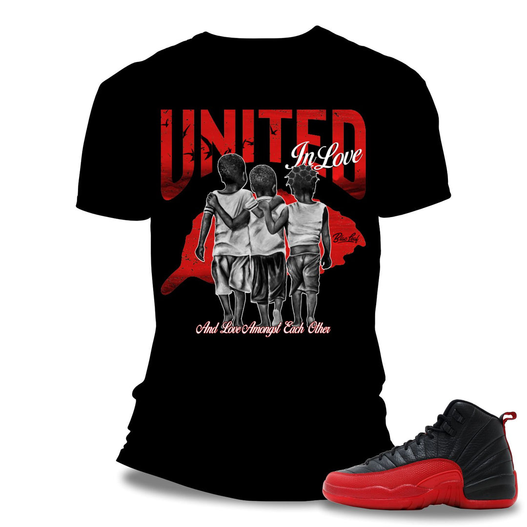 Blac Leaf United Tee Blk/Red