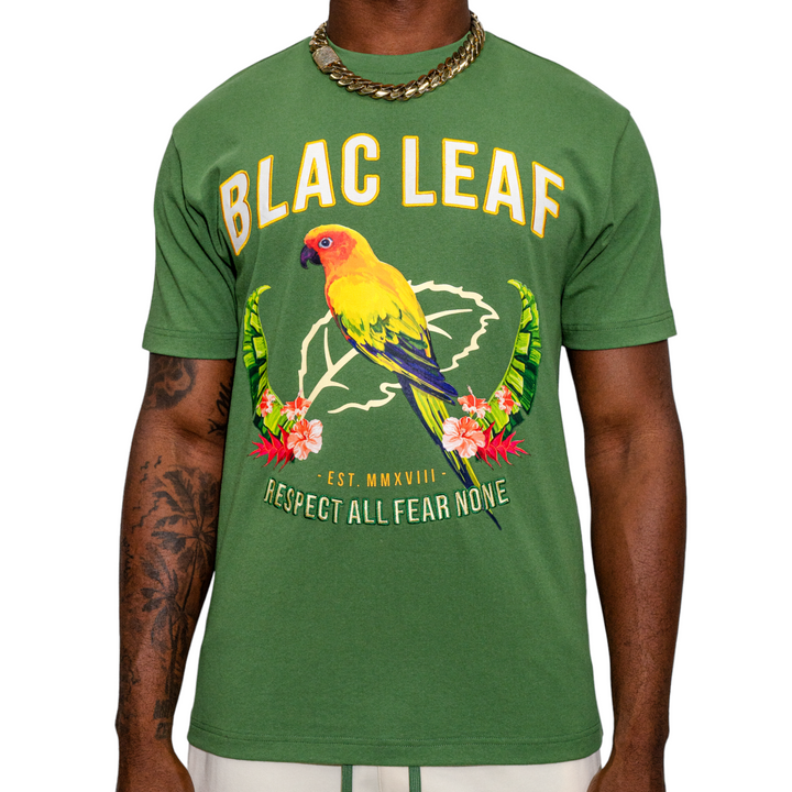 Blac Leaf Gentlemen Style Tee Green Big & Tall