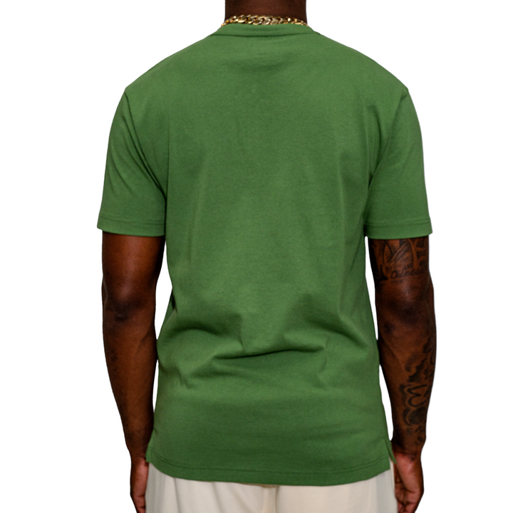 Blac Leaf Gentlemen Style Tee Green Big & Tall