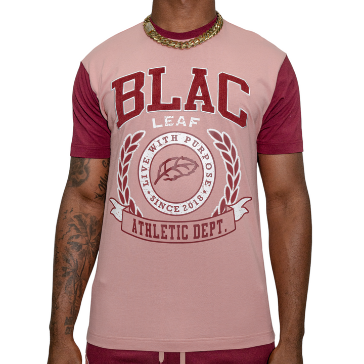 Blac Leaf Athletic Dept. Tee Mauve