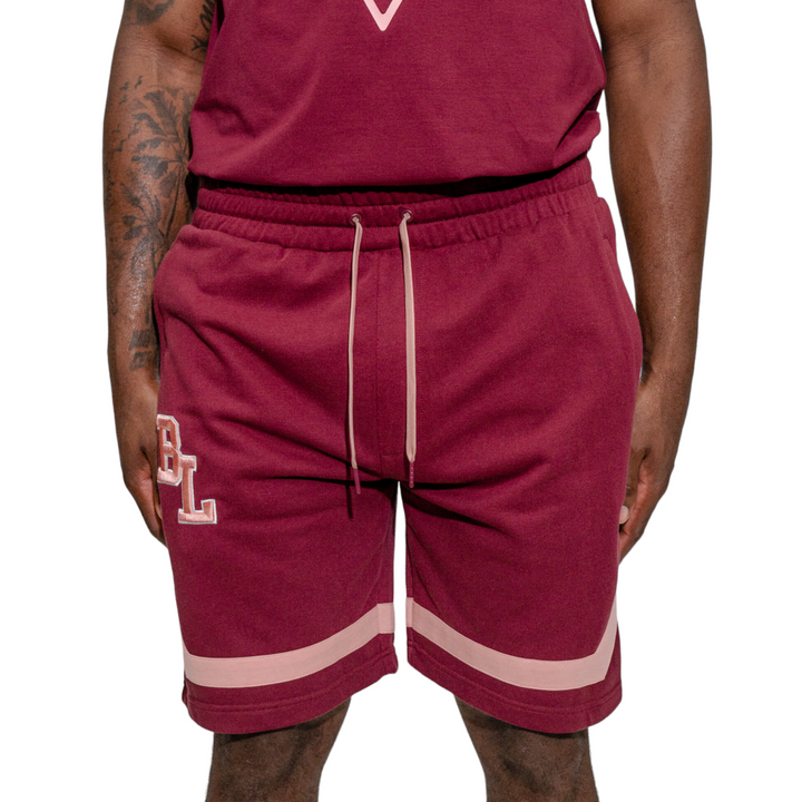 Blac Leaf Athletic Dept. Shorts Burgundy