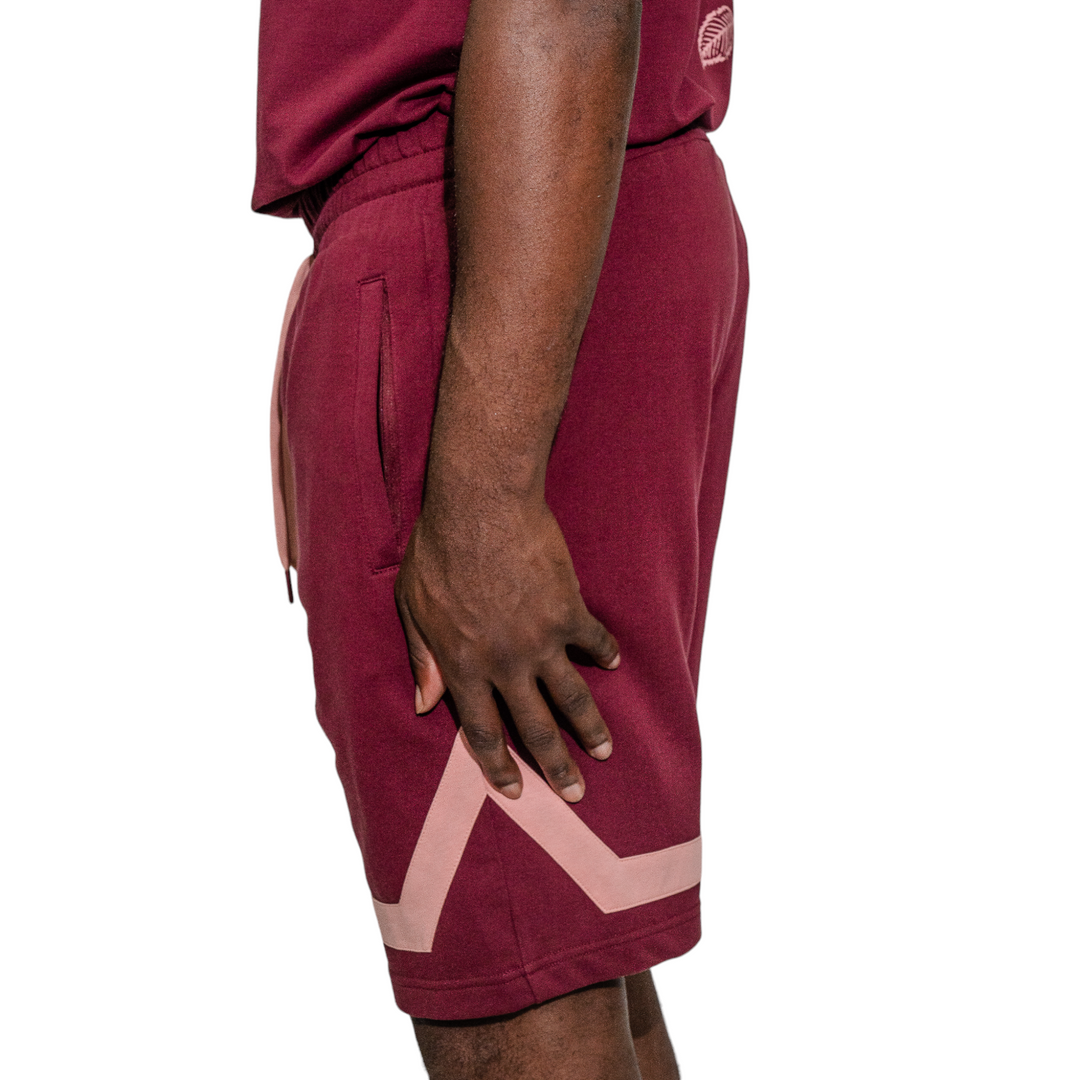 Blac Leaf Athletic Dept. Shorts Burgundy