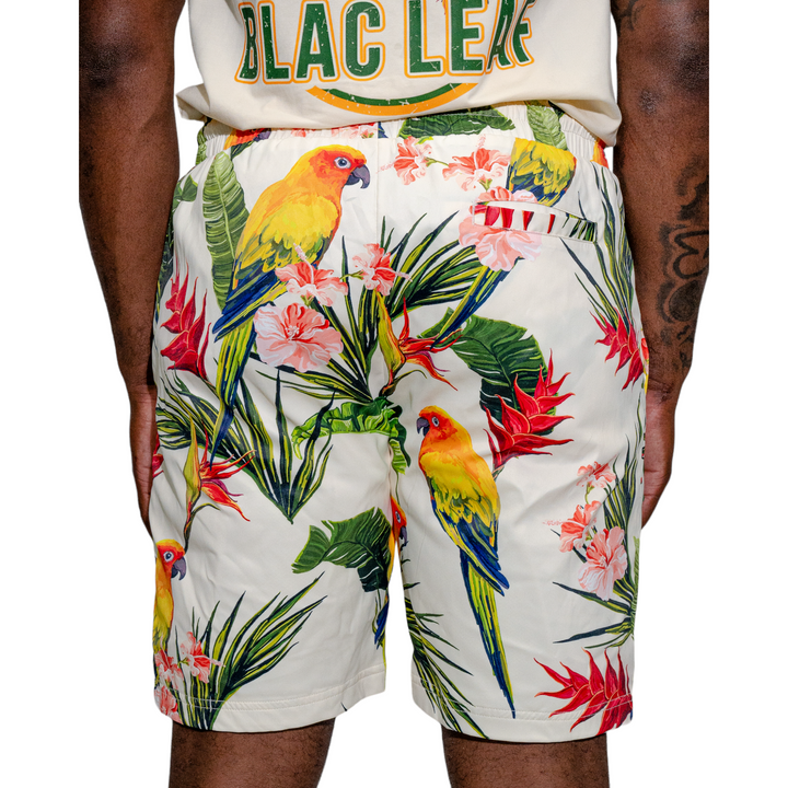 Blac Leaf Gentlemen Style AOP Short Big & Tall