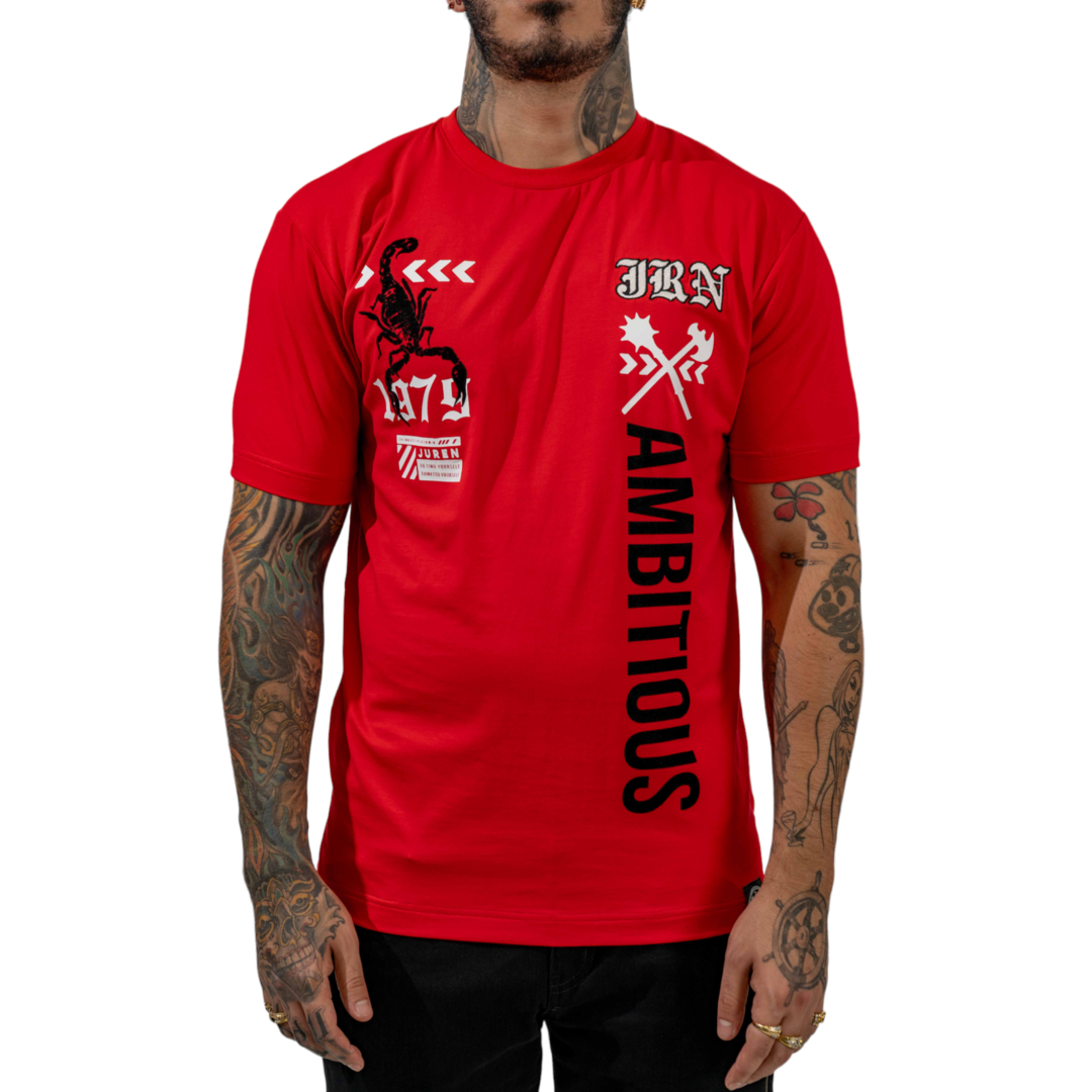 Juren Scorpion T-Shirt Red Big & Tall