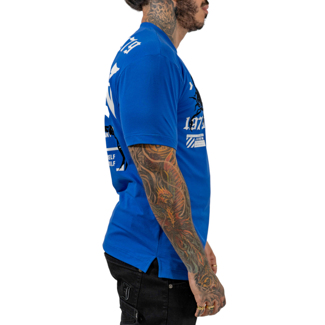 Juren Scorpion T-Shirt Blue Big & Tall
