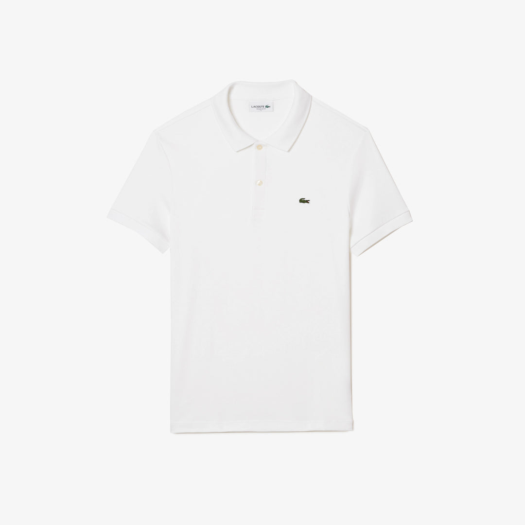 Lacoste Regular Fit Ultra Soft Cotton Jersey Polo White
