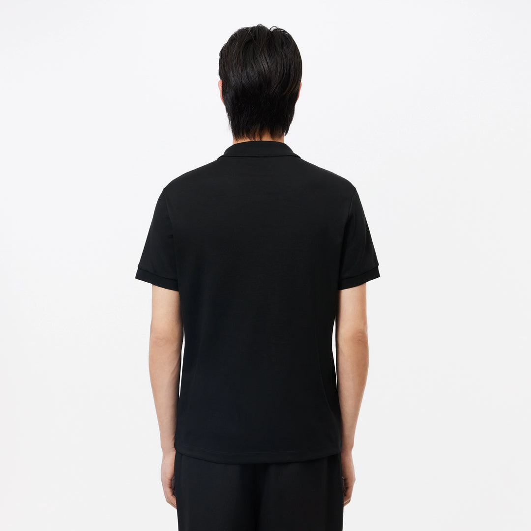 Lacoste Regular Fit Ultra Soft Cotton Jersey Polo Black