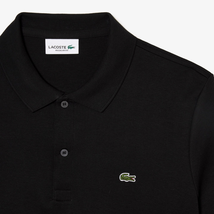 Lacoste Regular Fit Ultra Soft Cotton Jersey Polo Black