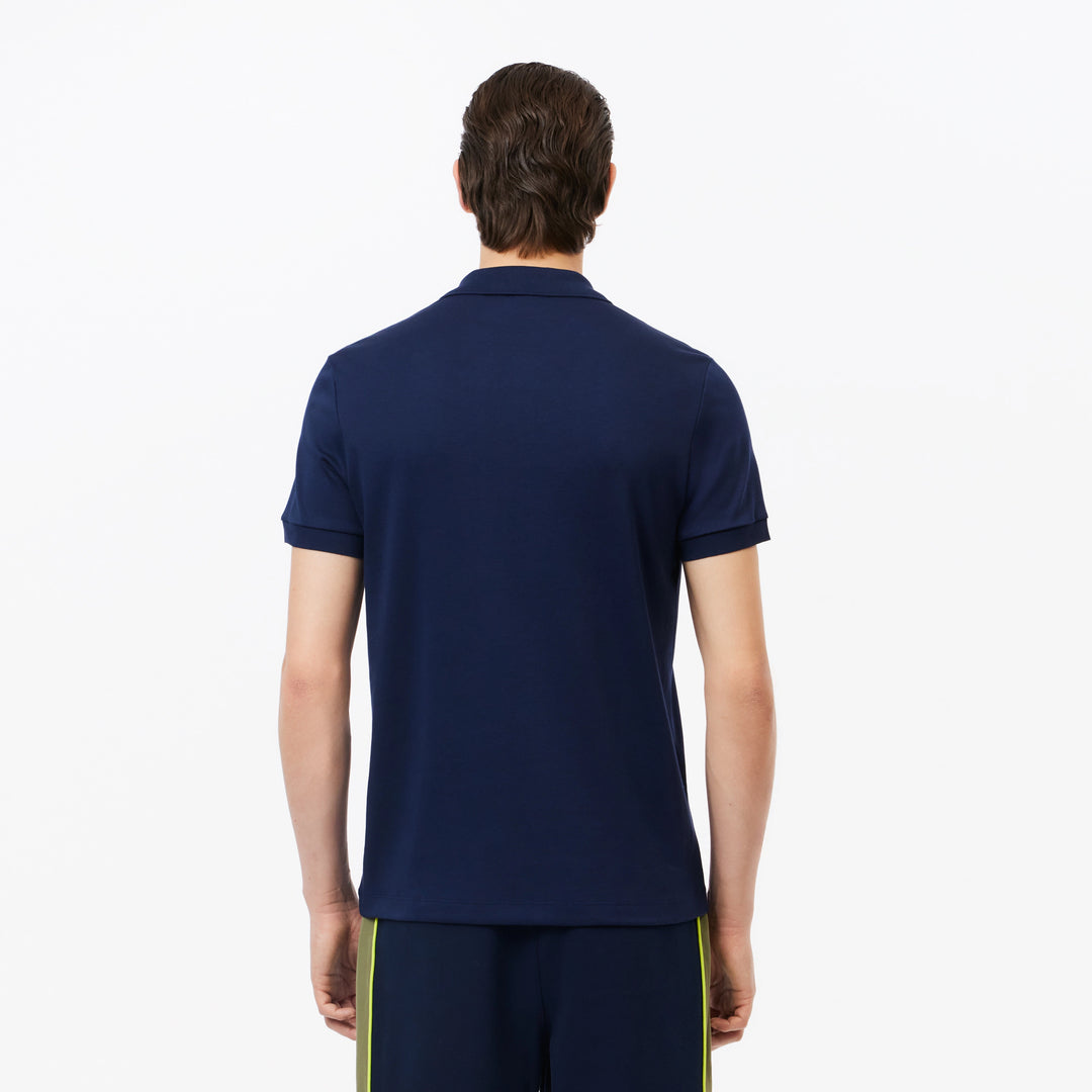 Lacoste Regular Fit Ultra Soft Cotton Jersey Polo Navy