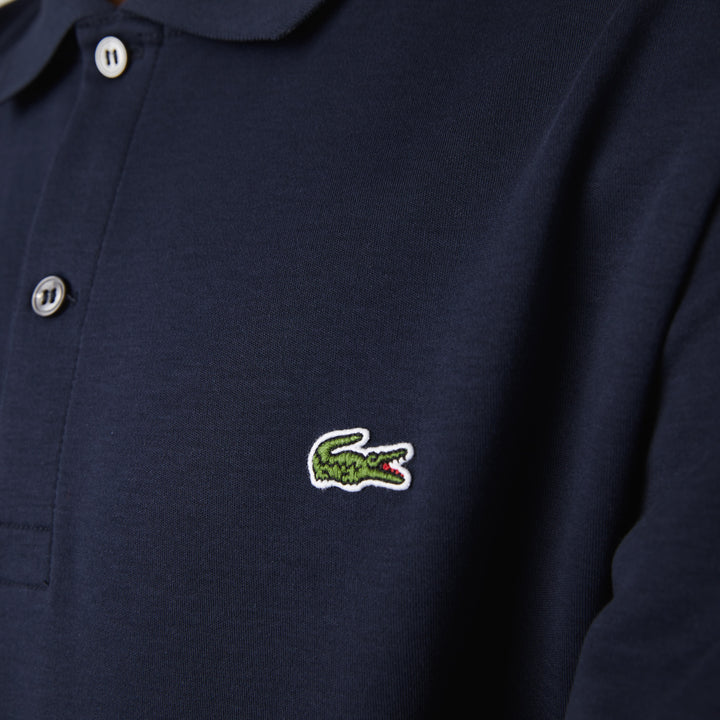 Lacoste Regular Fit Ultra Soft Cotton Jersey Polo Navy