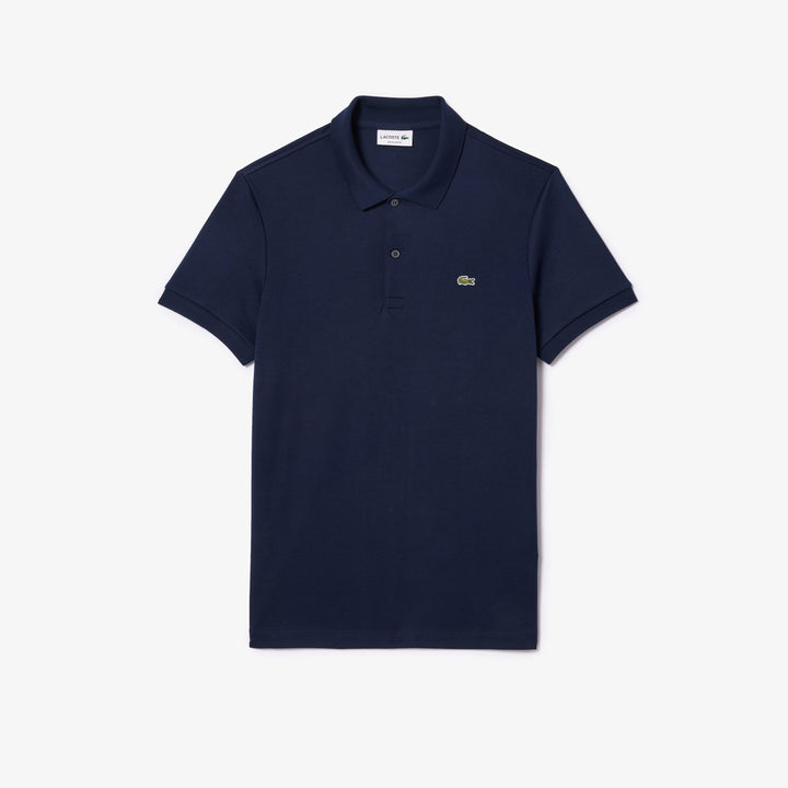 Lacoste Regular Fit Ultra Soft Cotton Jersey Polo Navy