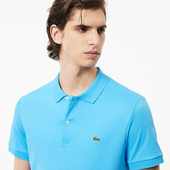 Lacoste Regular Fit Ultra Soft Cotton Jersey Polo Light Blue