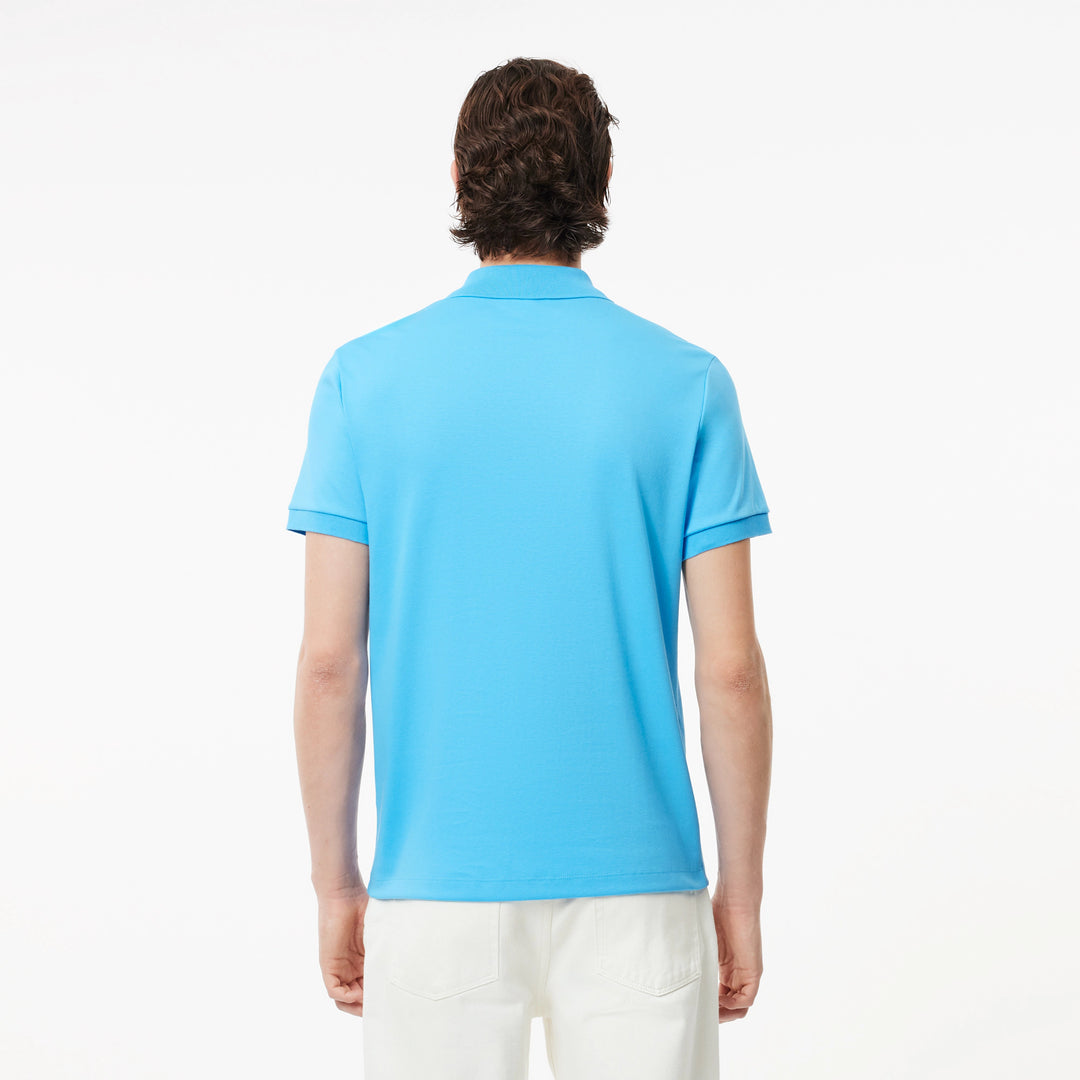 Lacoste Regular Fit Ultra Soft Cotton Jersey Polo Light Blue