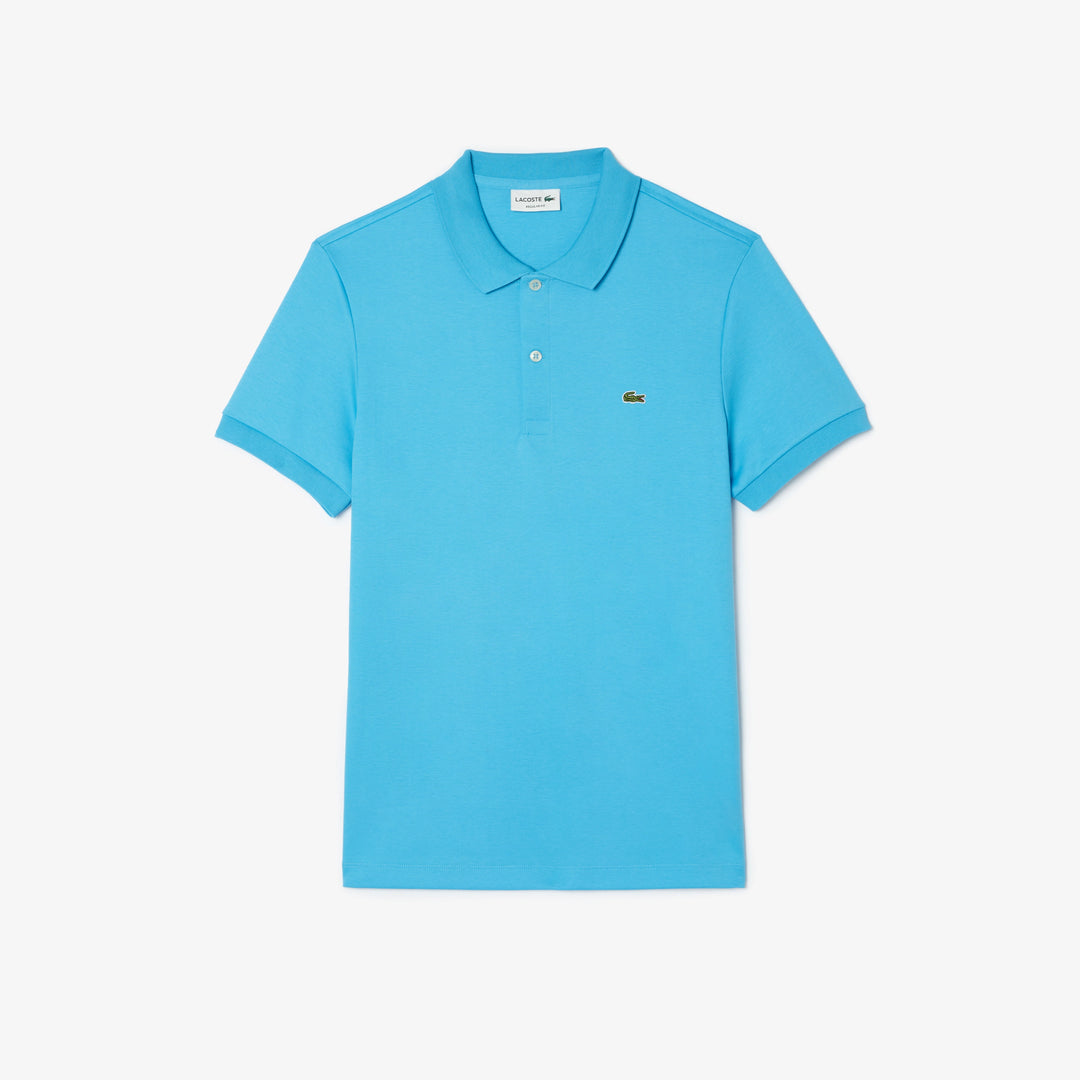 Lacoste Regular Fit Ultra Soft Cotton Jersey Polo Light Blue