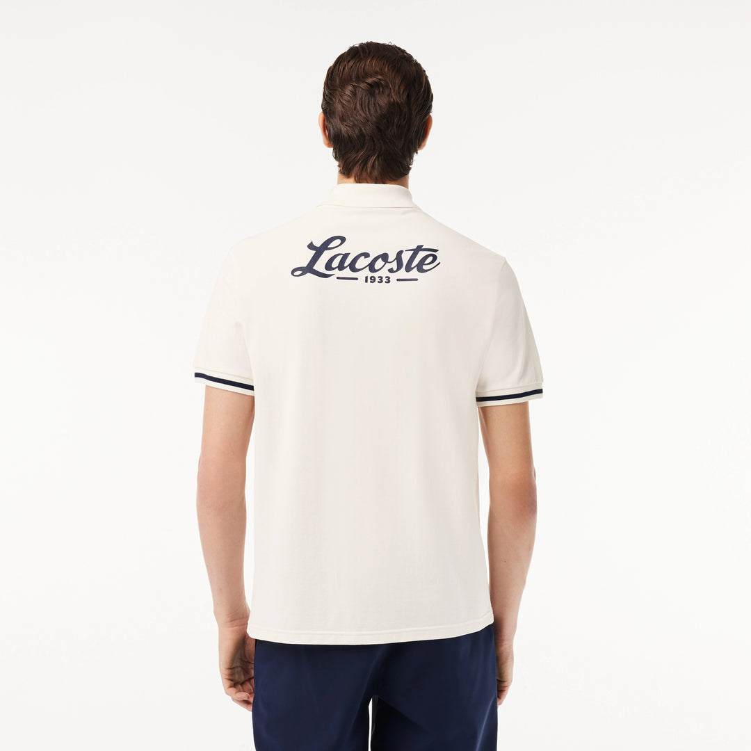 Lacoste Ultra-Dry Anti-UV Golf Polo White