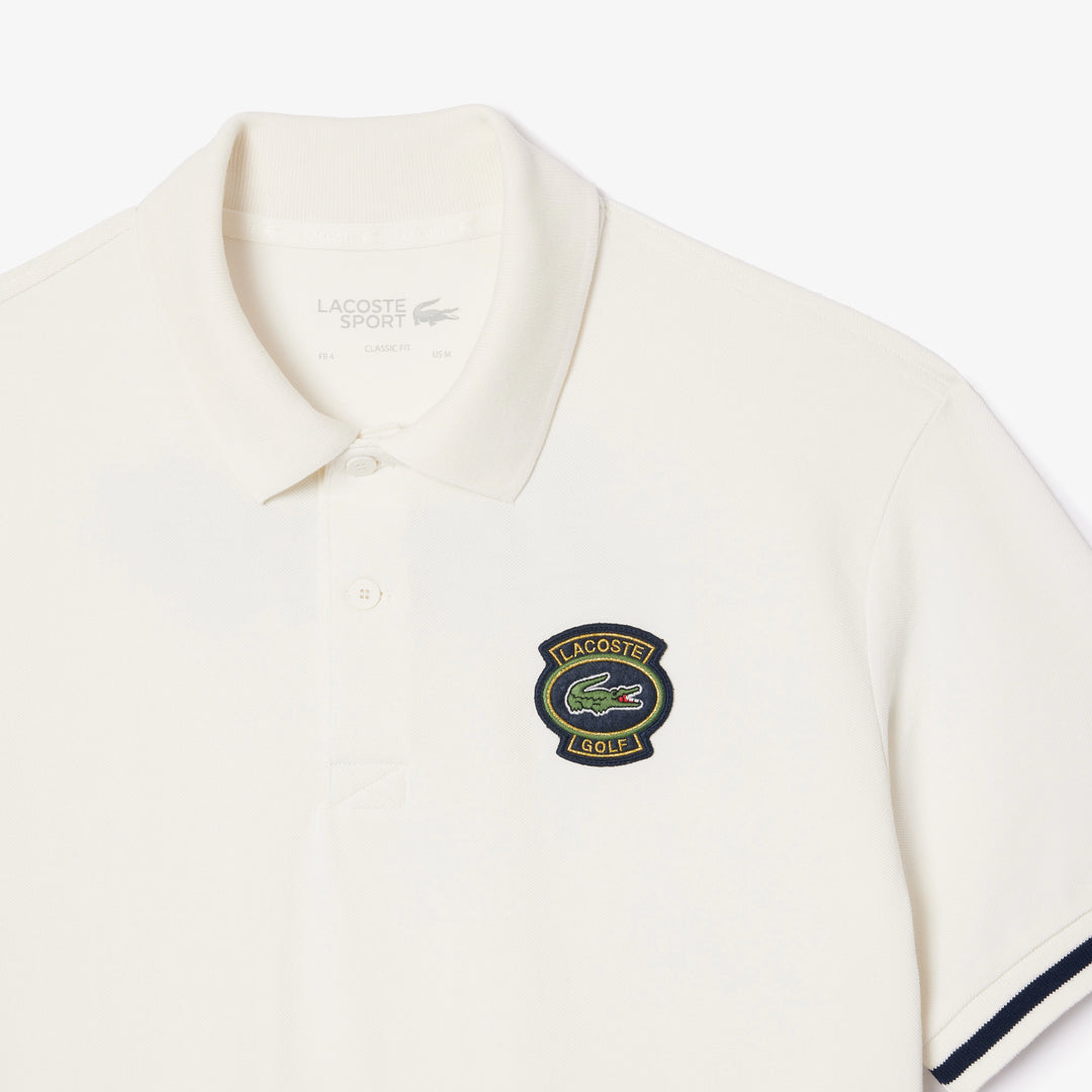 Lacoste Ultra-Dry Anti-UV Golf Polo White