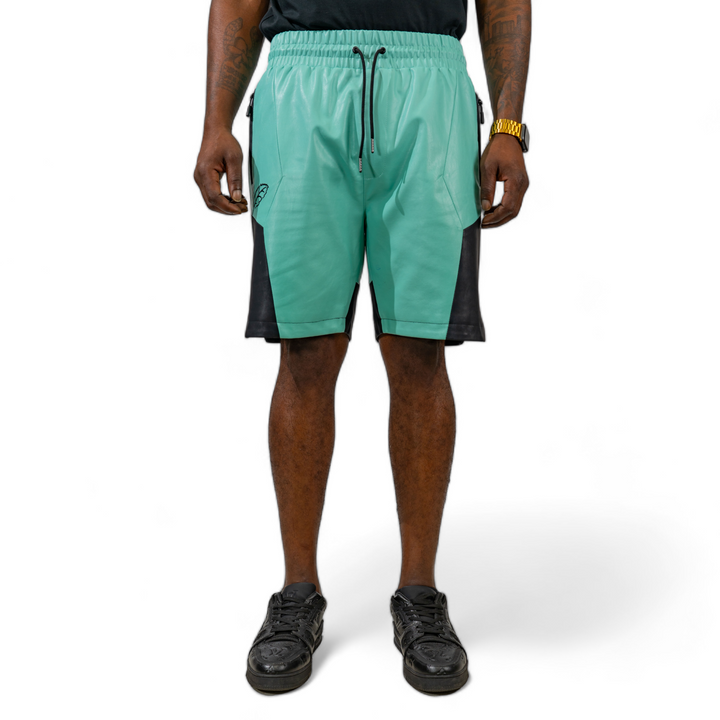 Blac Leaf Leather Short Mint