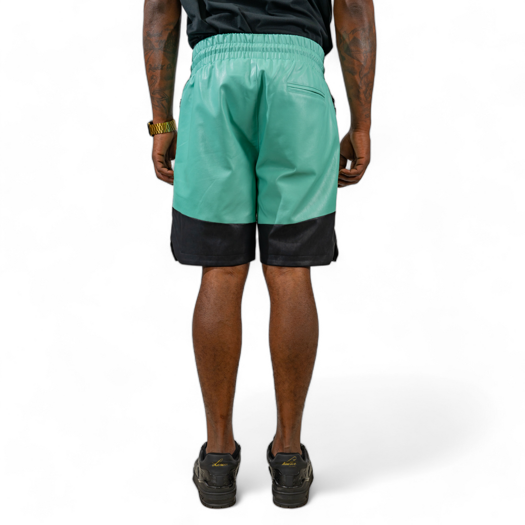 Blac Leaf Leather Short Mint