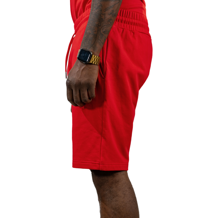 Blac Leaf Live With Purpose Knit Shorts Red