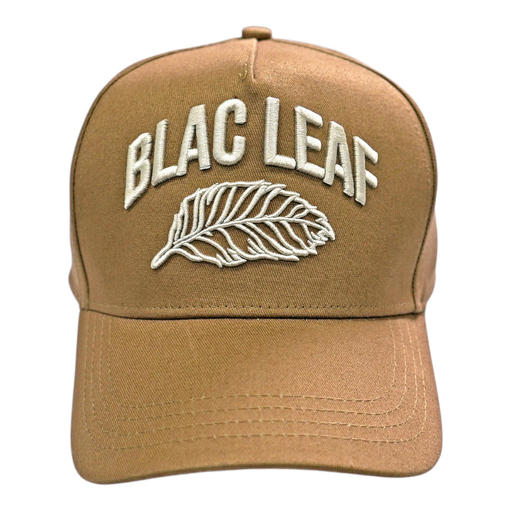 Blac Leaf Greatness Starts Within Trucker Hat Khaki