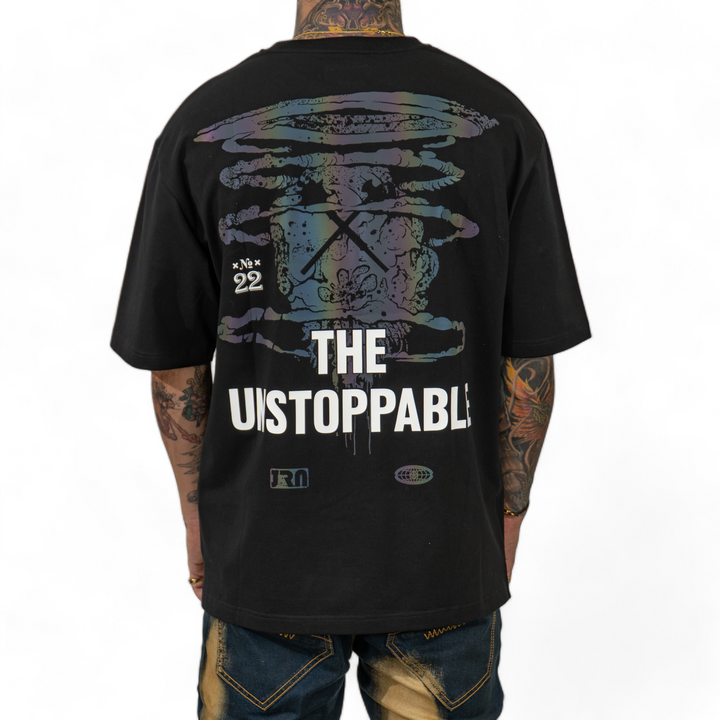 Juren Unstoppable Holographic Tee Black