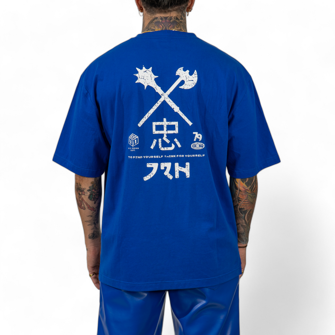 Juren Loyalty Over Everything Tee Royal Big & Tall