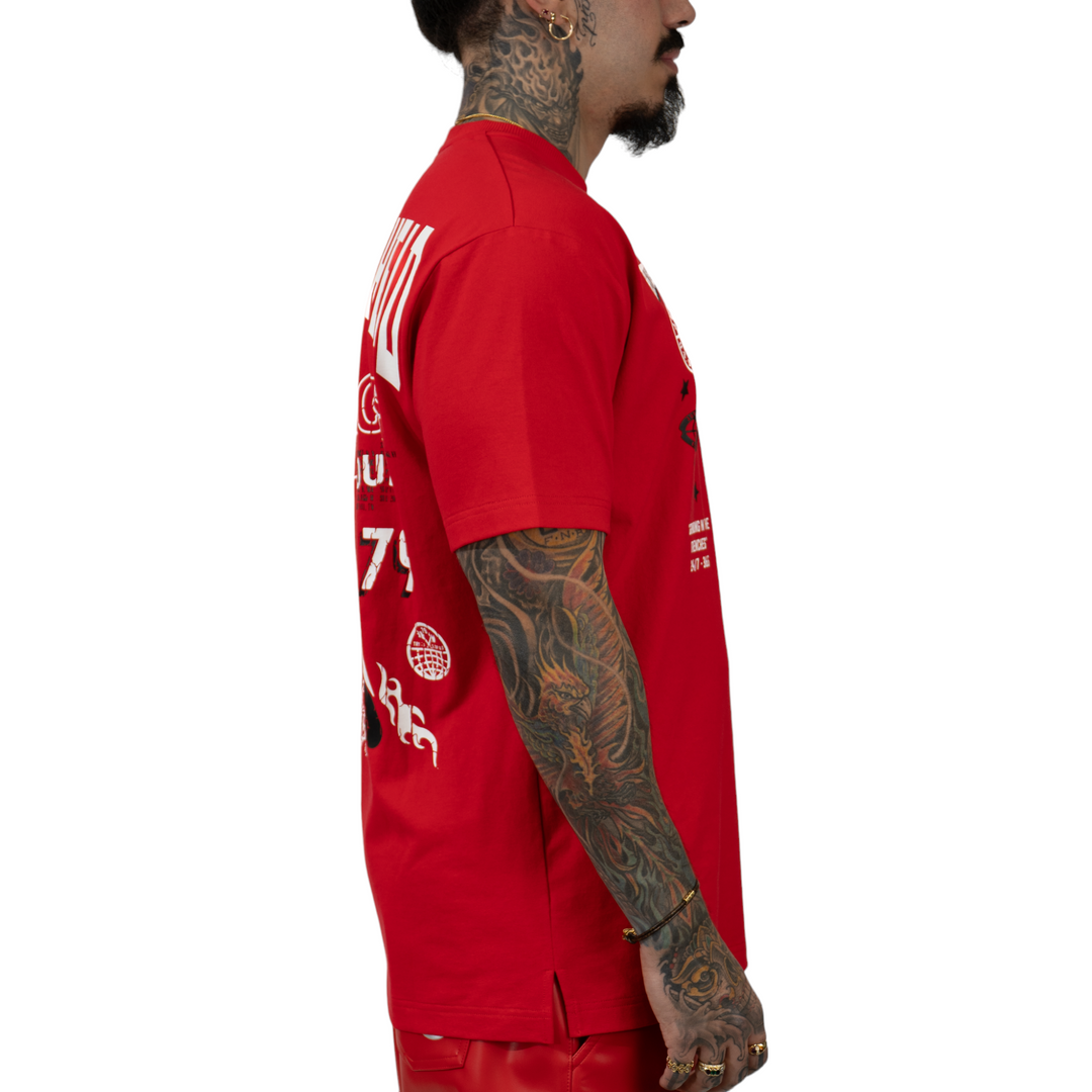 Juren Better Days Ahead Tee Red Big & Tall