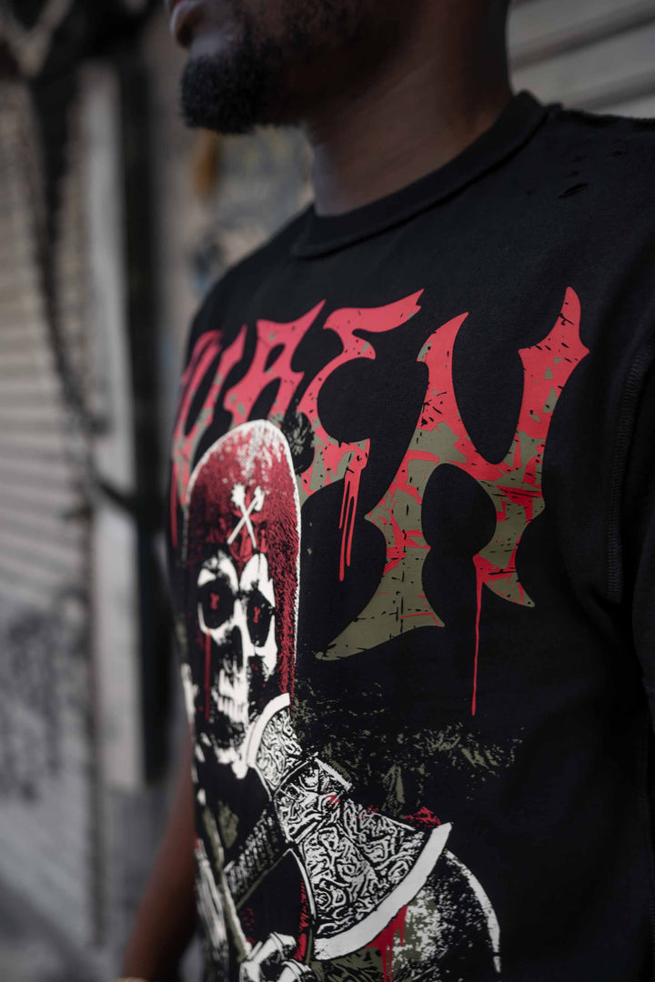 Juren Death Before Dishonor Distressed Tee