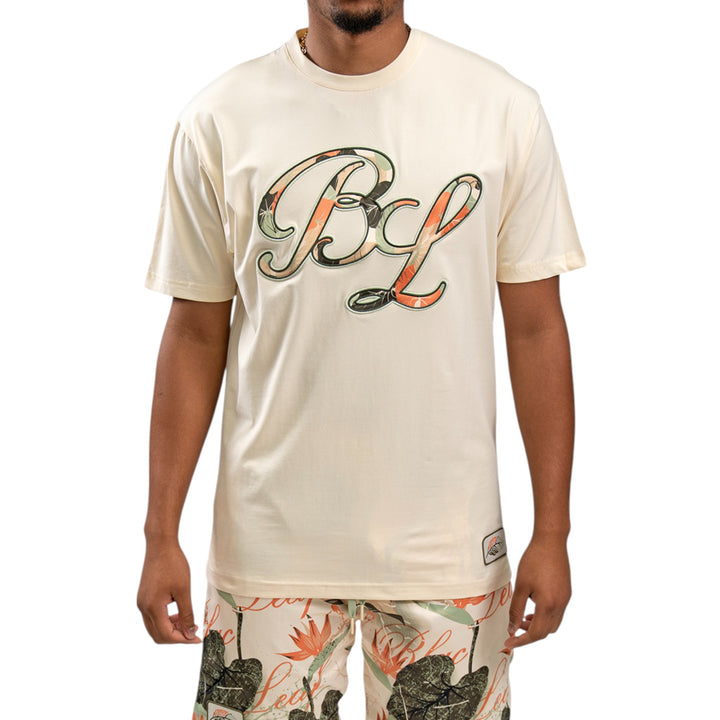 Blac Leaf Leaf Arrangement Shirt Big & Tall