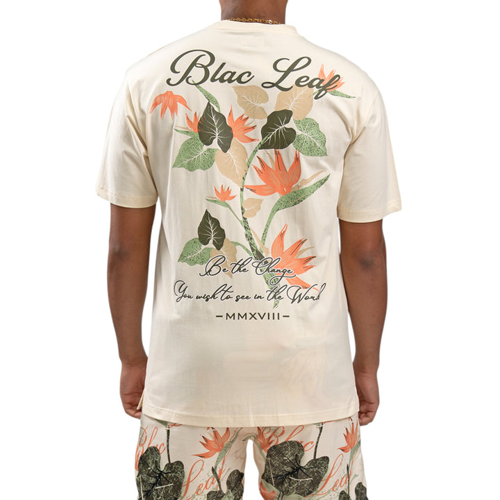 Blac Leaf Leaf Arrangement Shirt Big & Tall