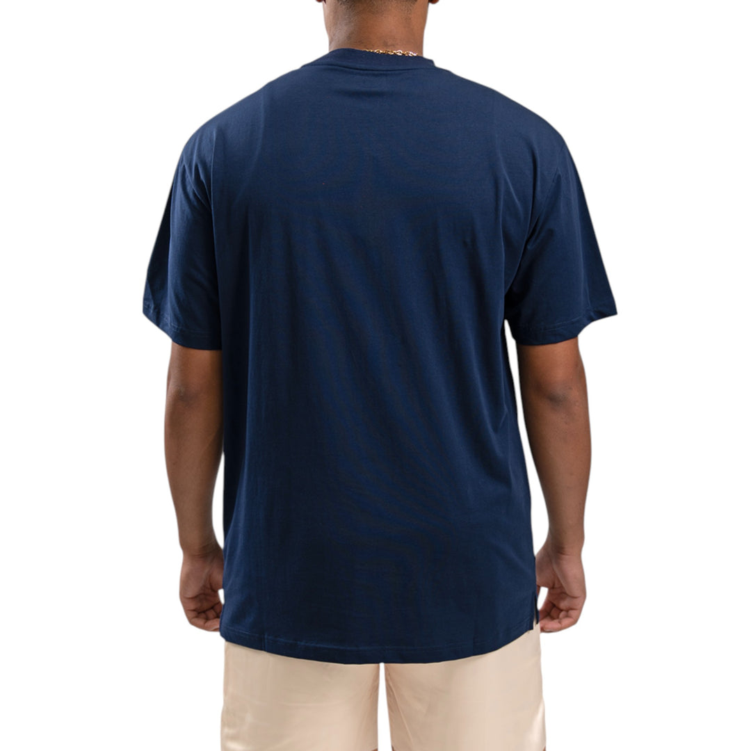 Blac Leaf Ricko Embroidered Shirt Navy