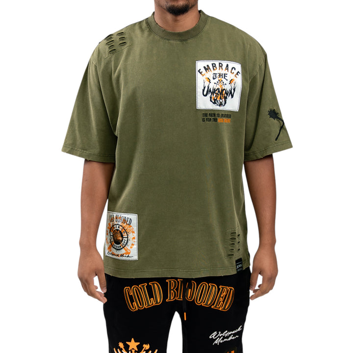 Juren Embrace The Unknown Tee Olive