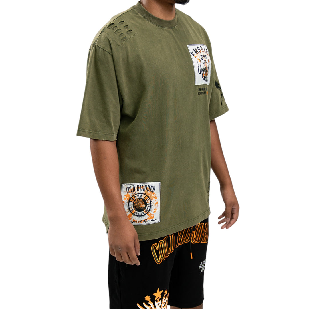 Juren Embrace The Unknown Tee Olive