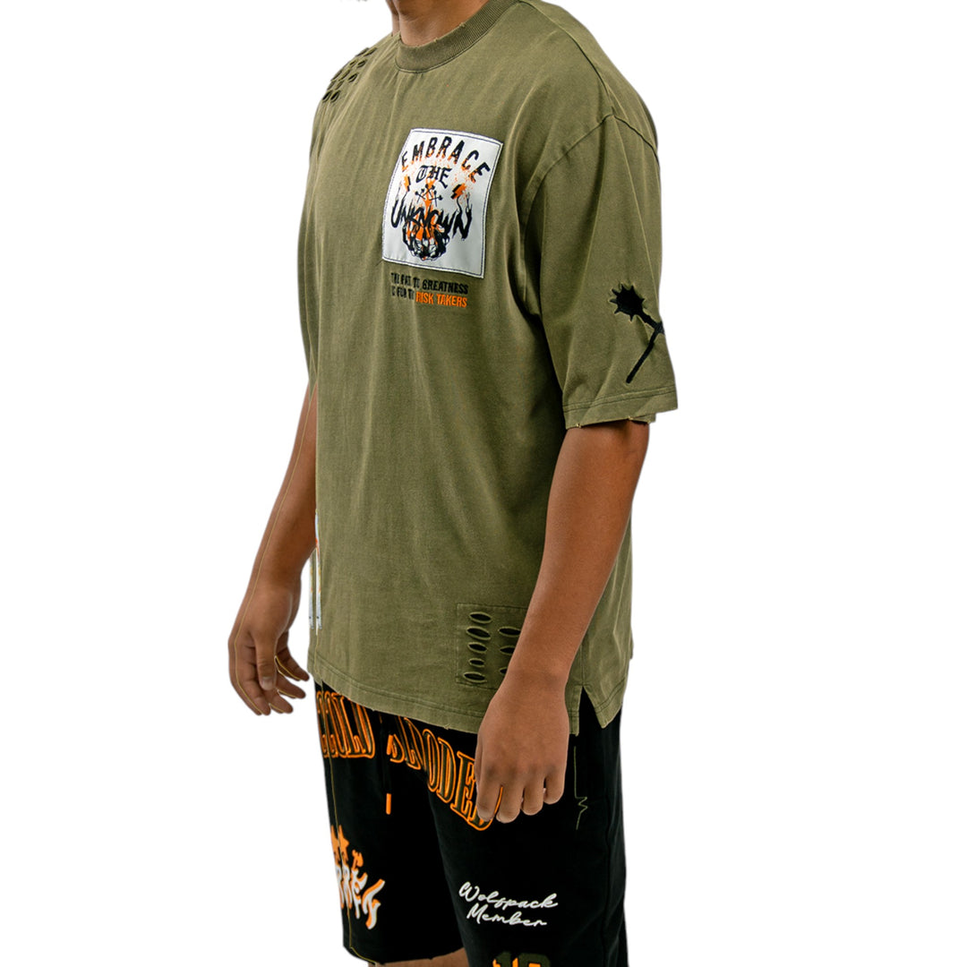 Juren Embrace The Unknown Tee Olive
