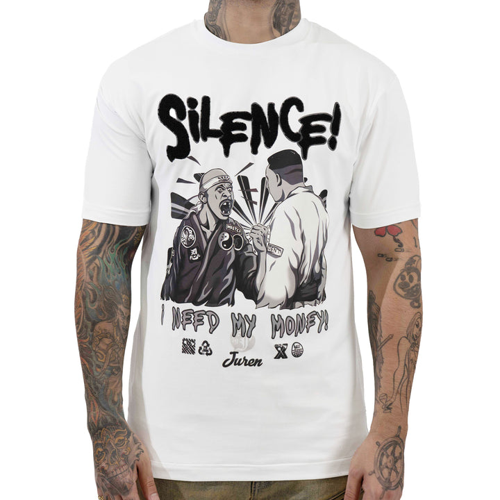 Juren Silence T-Shirt White Big & Tall