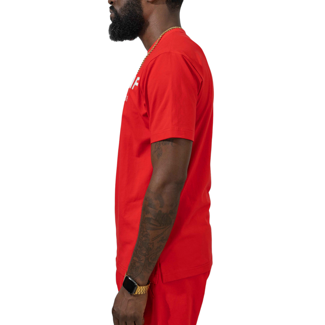Blac Leaf Live With Purpose Embroidered Tee Big & Tall Red