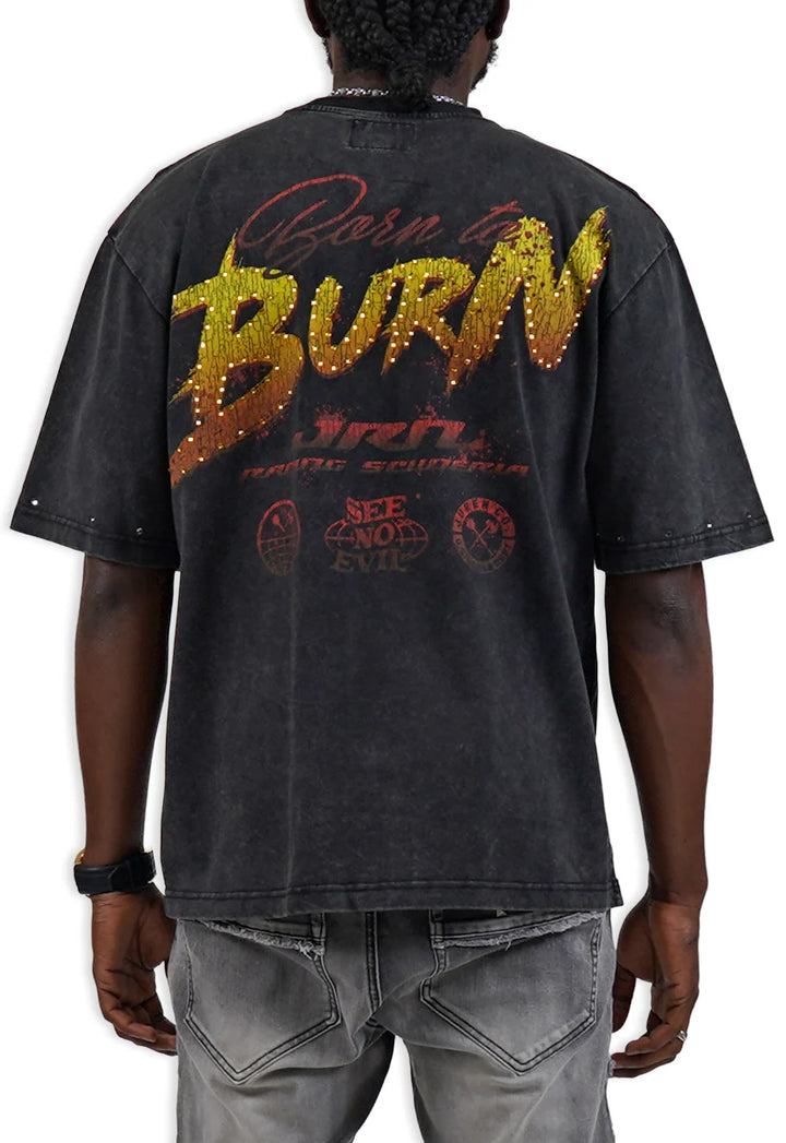 Juren Born To Burn Tee Black