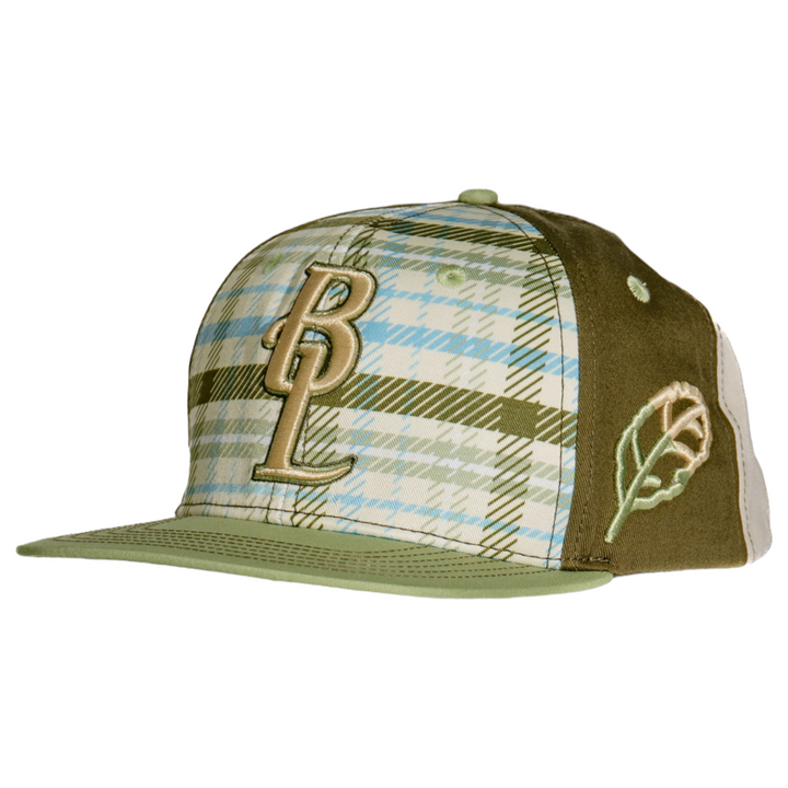 Blac Leaf Plaid Classic Snapback