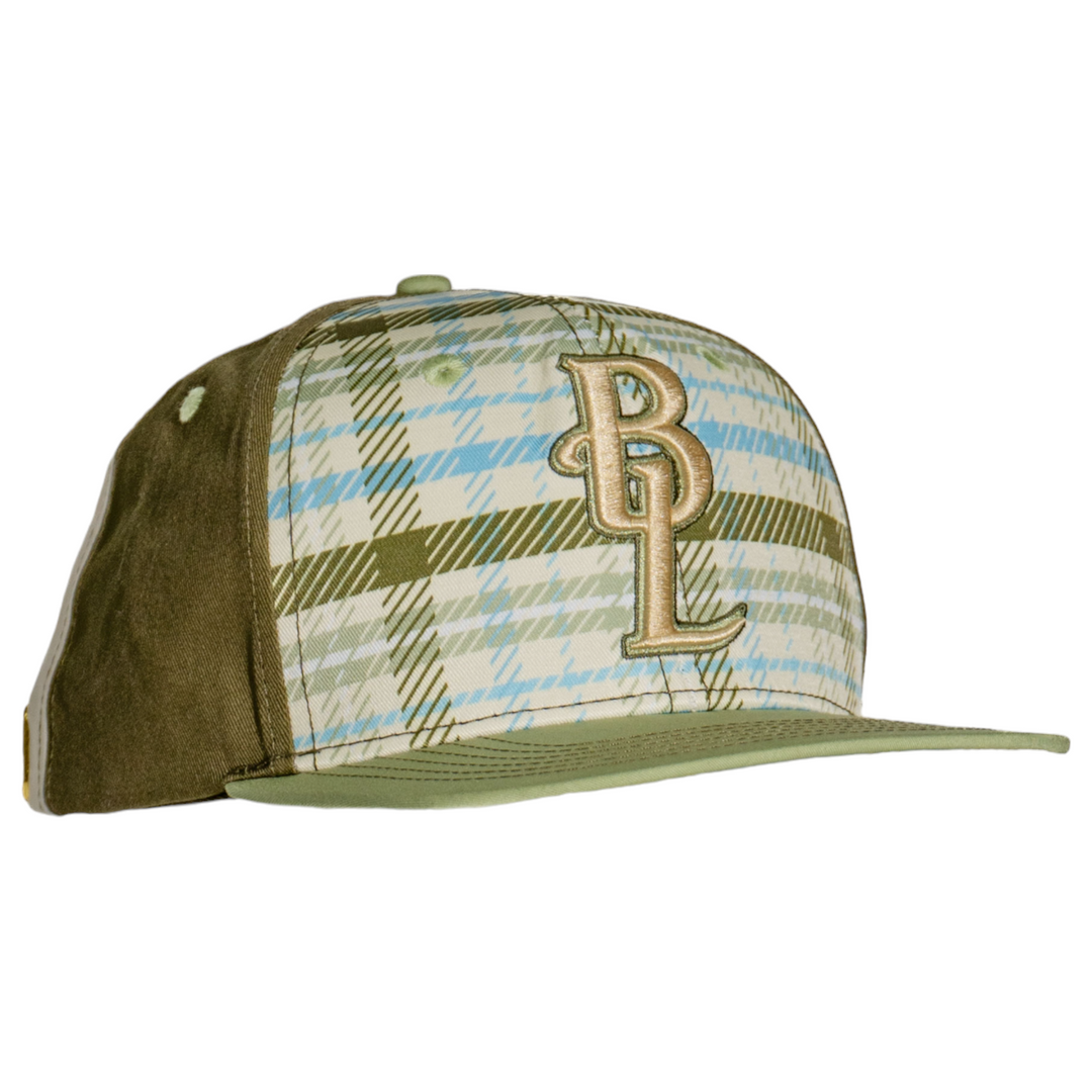 Blac Leaf Plaid Classic Snapback