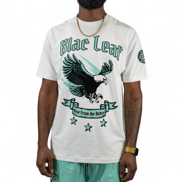 Blac Leaf Rise From Ashes Tee White Big & Tall