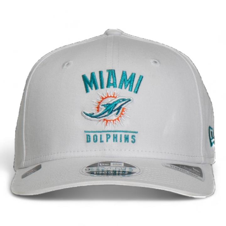 New Era Miami Dolphins White Snapback