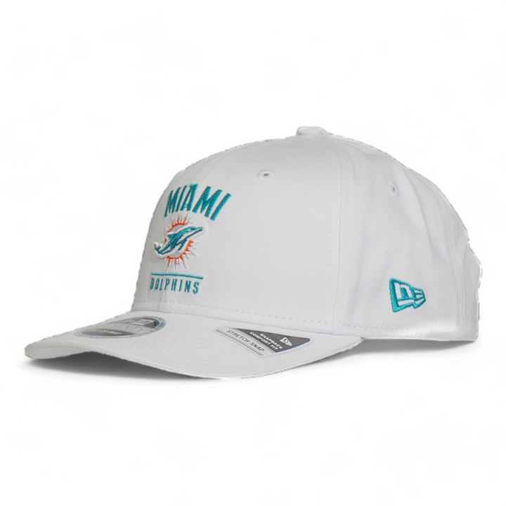 New Era Miami Dolphins White Snapback