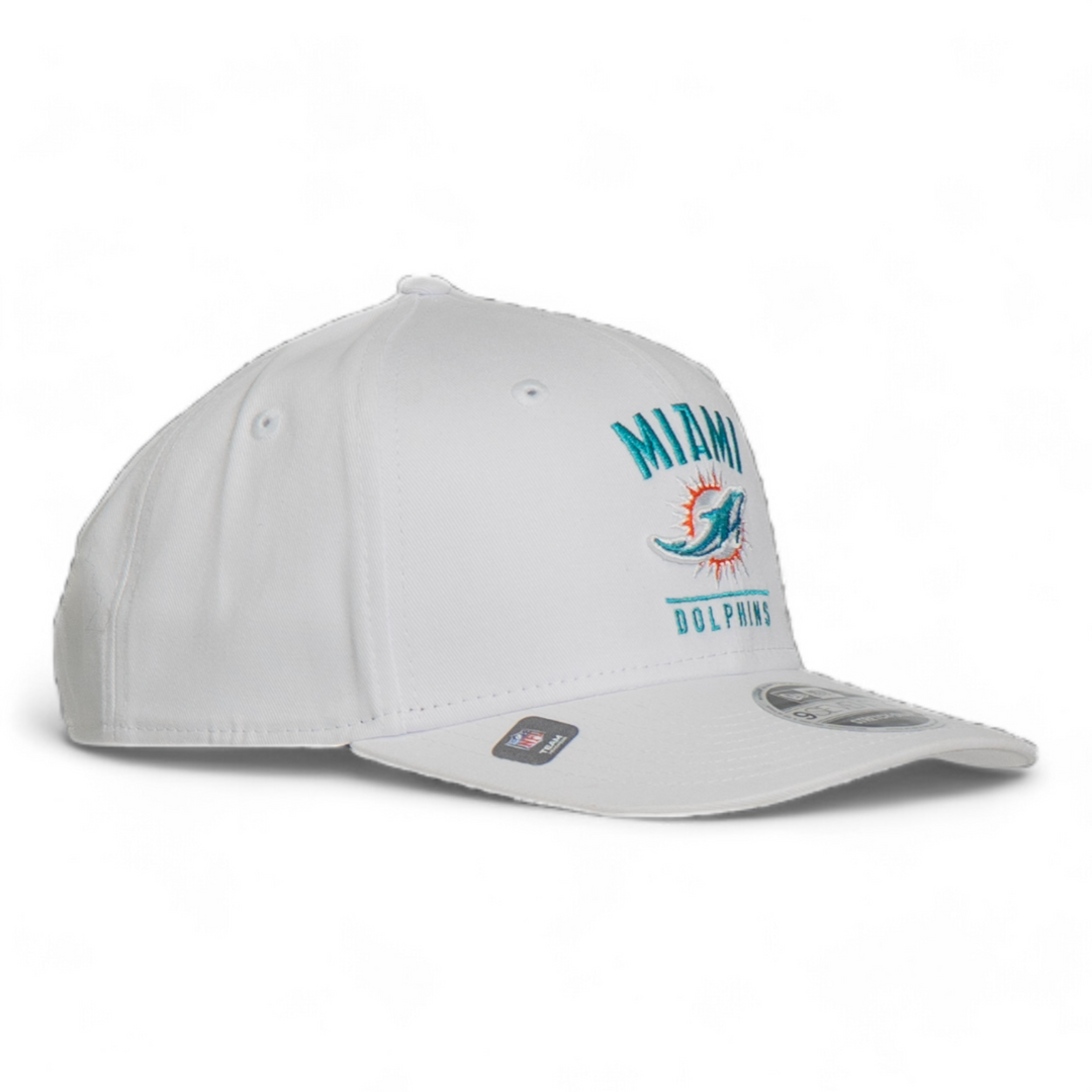 New Era Miami Dolphins White Snapback