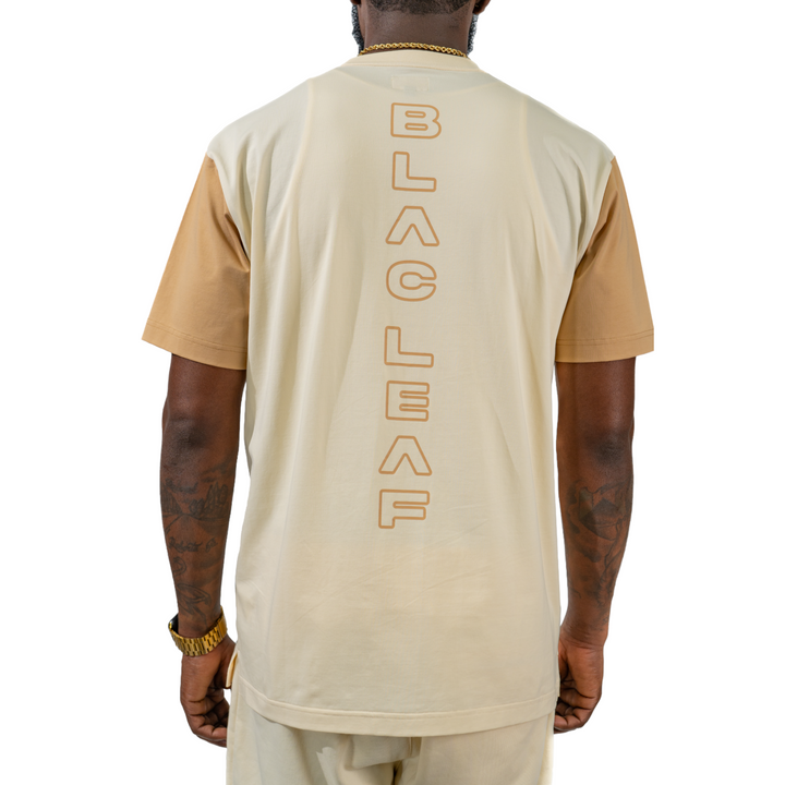 Blac Leaf Premium Leather Leaf Tee Beige