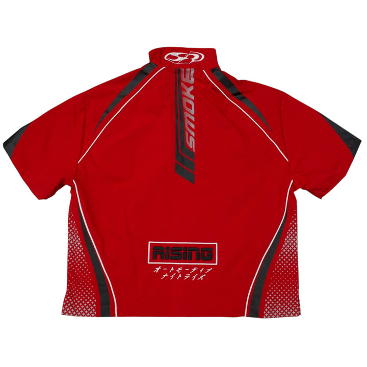 Smoke Rise Triumph Woven Shirt True Red