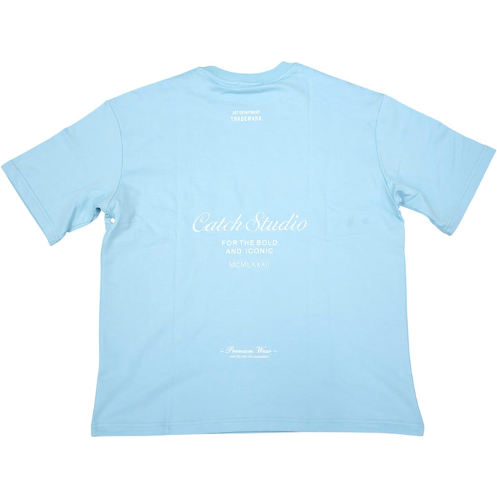 Catch French Terry Tee Blue