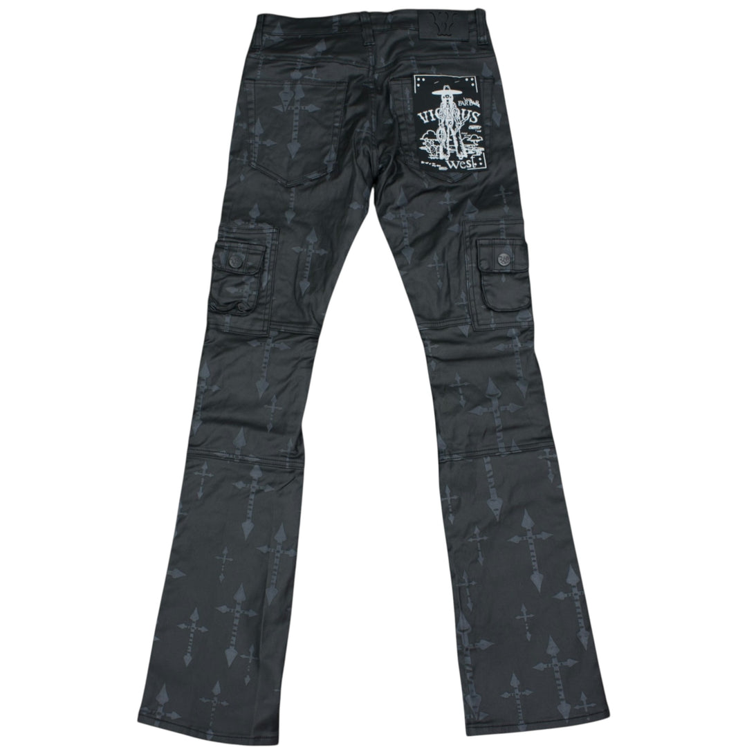Vicious VC1033 Wax Coated and Cross Stack Denim