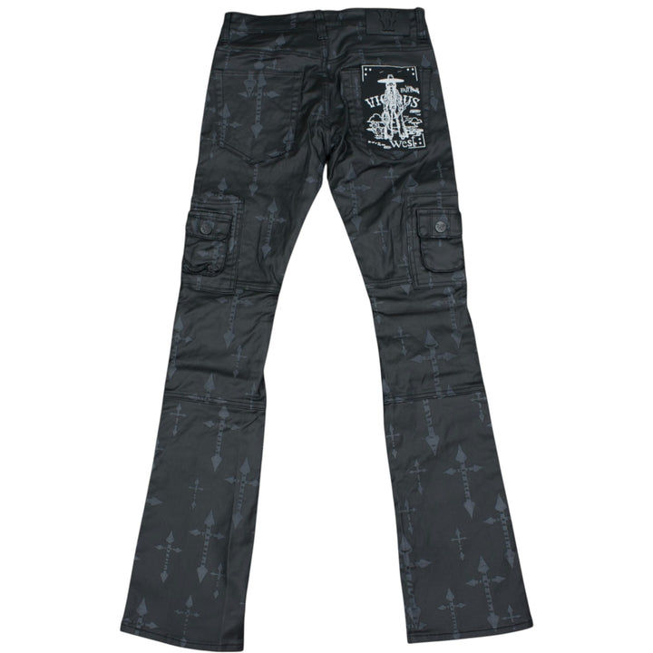 Vicious VC1033 Wax Coated and Cross Stack Denim