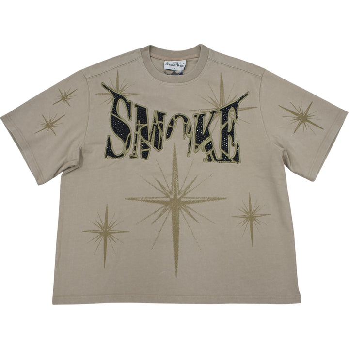 Smoke Rise KT26S426 Starry Smoke Tee Beige
