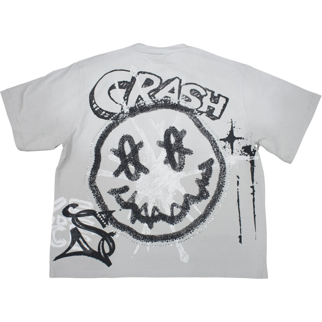 Smoke Rise KT26S425 Smiley Tee Grey